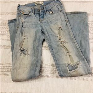 Abercrombie girls jeans size 8